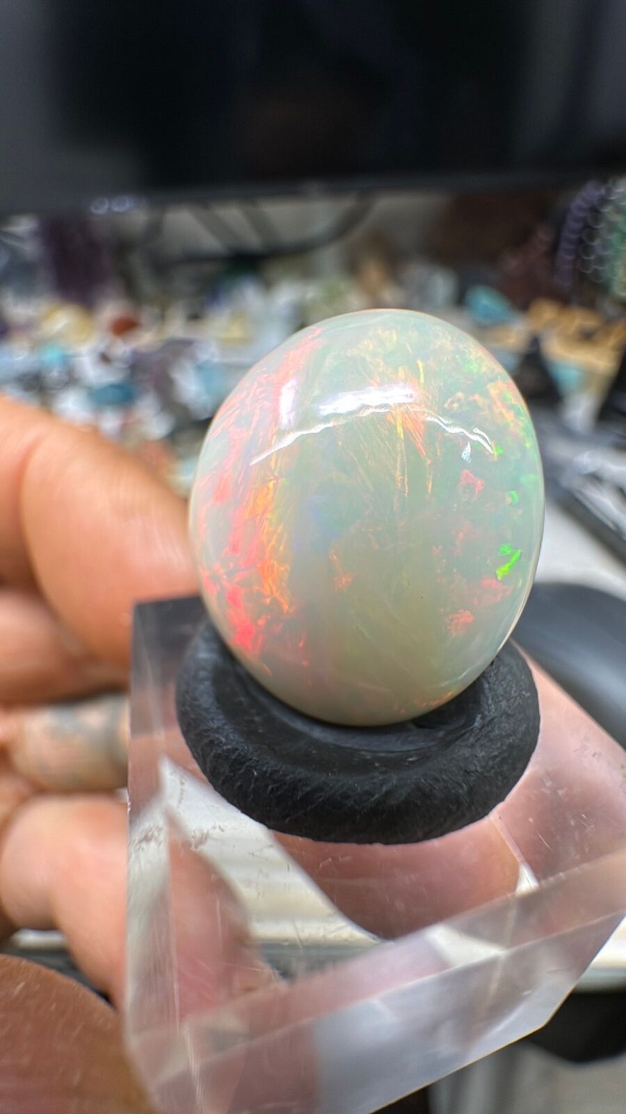 9.3ct Ethiopian welo Opal cab #15