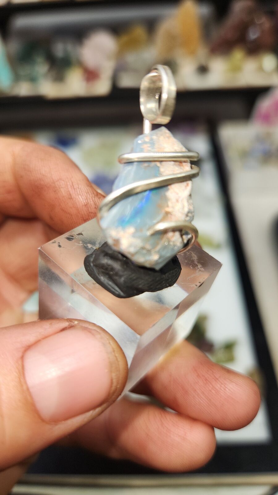lightning ridge opal #162