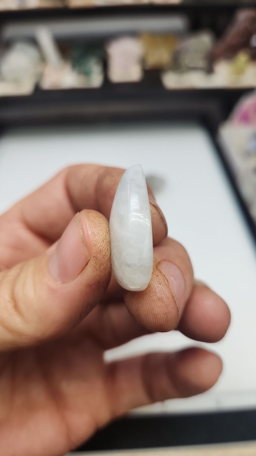 Rainbow moonstone #214