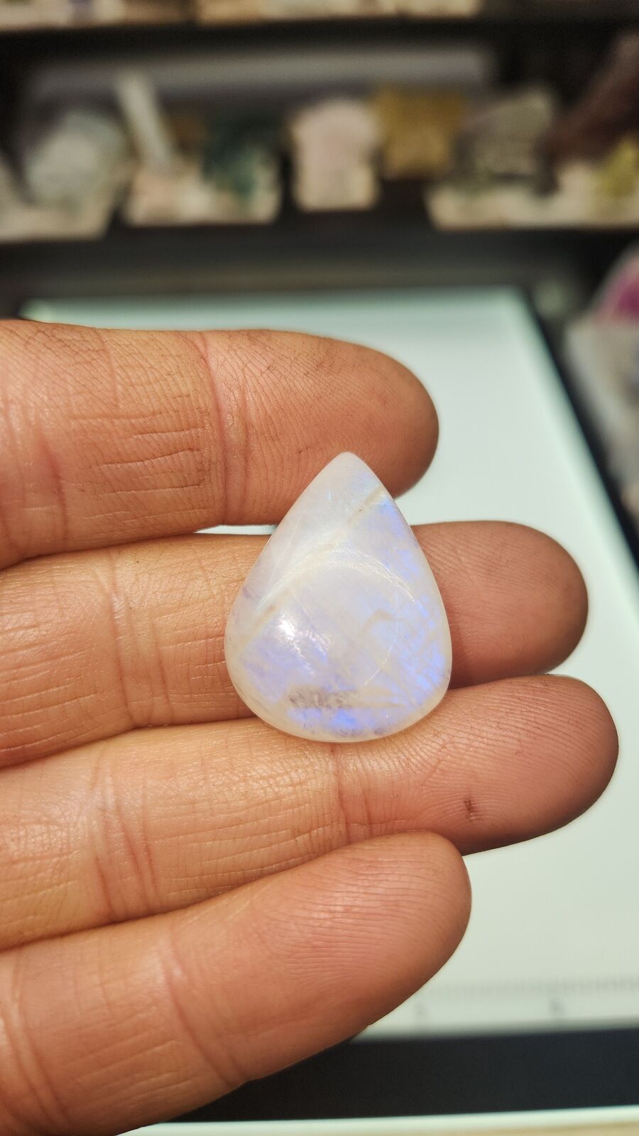 Rainbow moonstone #214