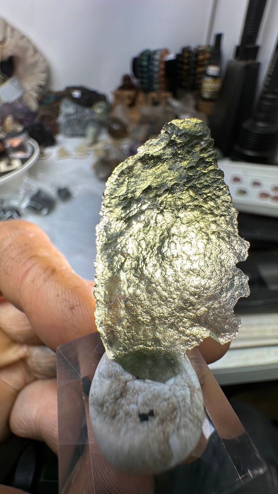 4.8g Moldavite Angel Wing #62