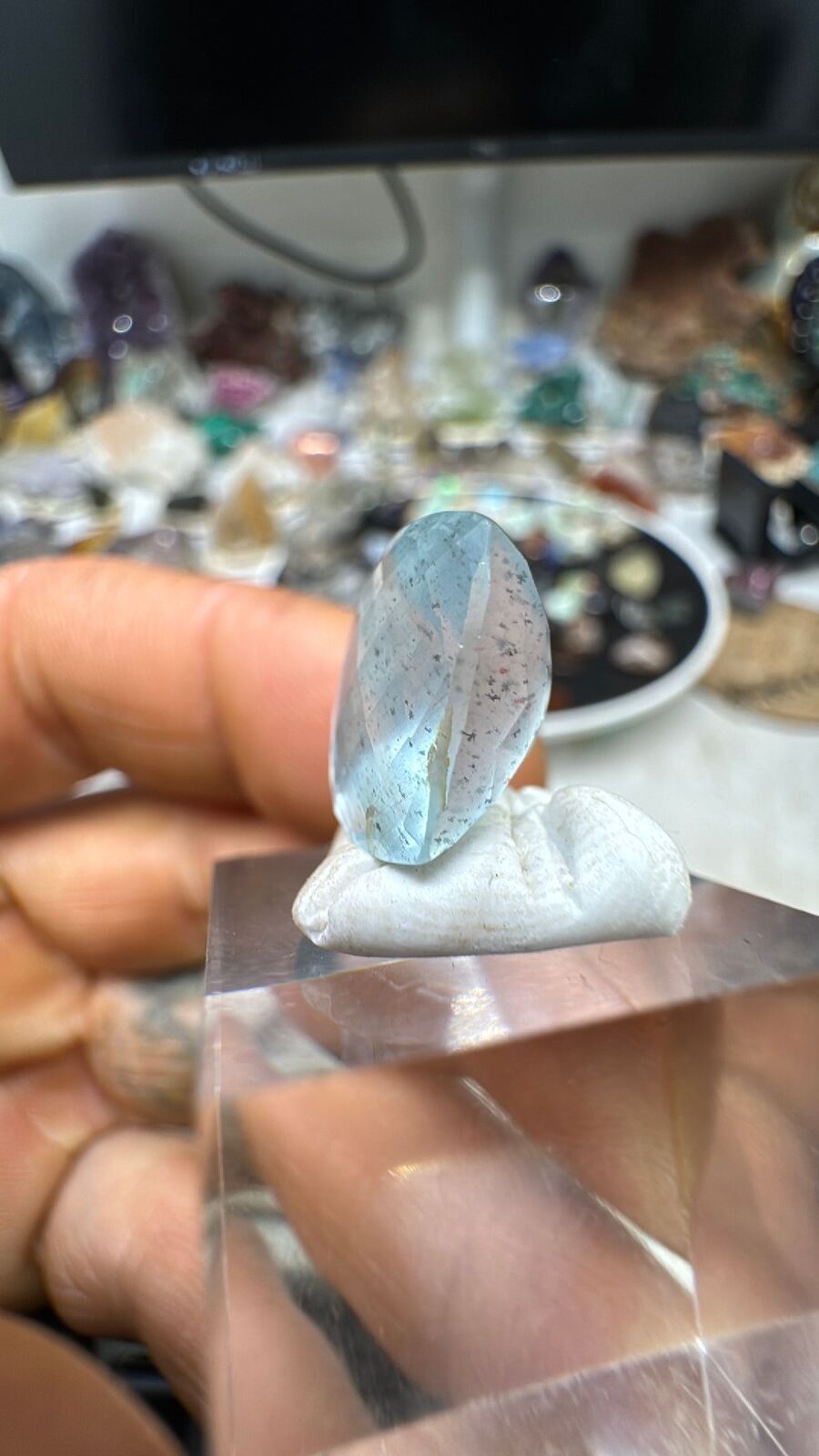 9.1ct Aquamarine Facet #25