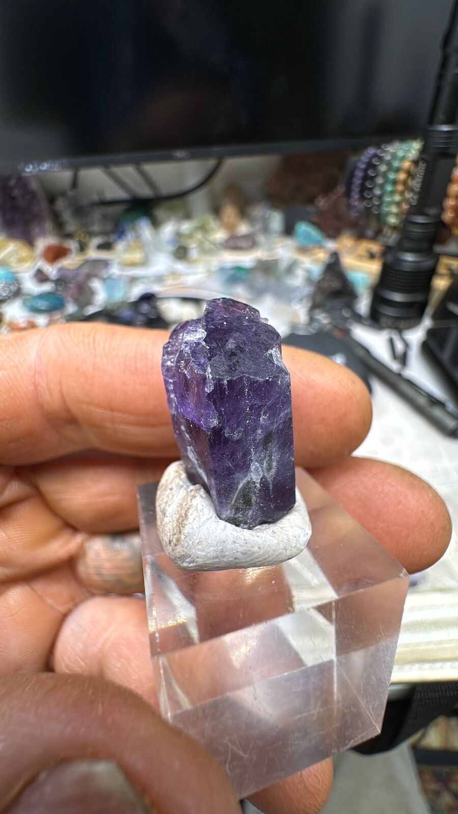7.2 gram scapolite crystal #91