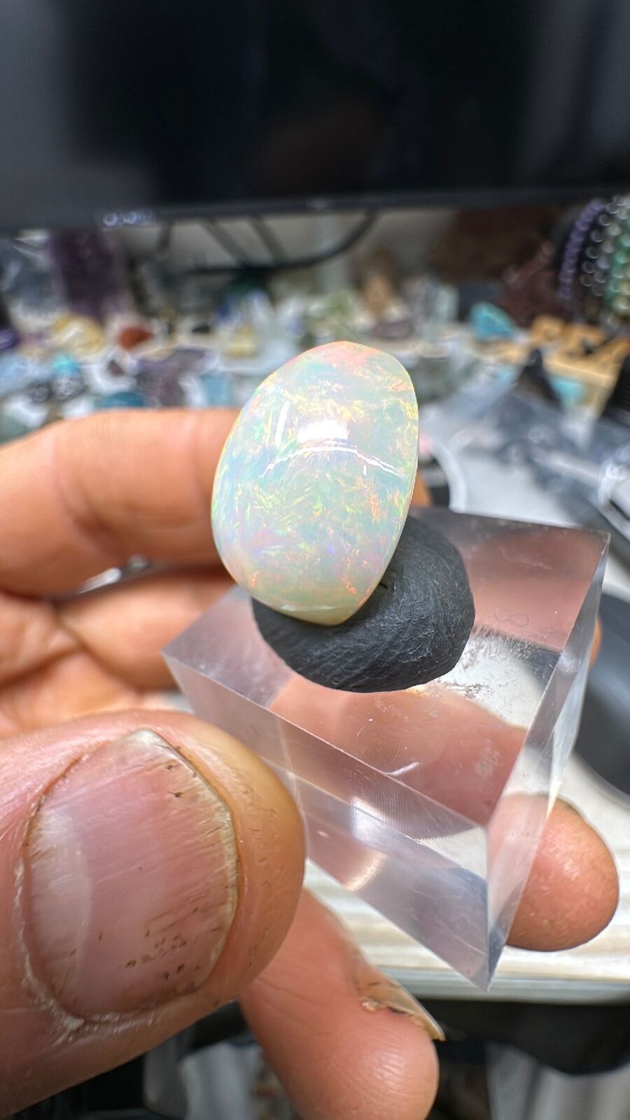 11.3ct Opal cab Ethiopia welo #12