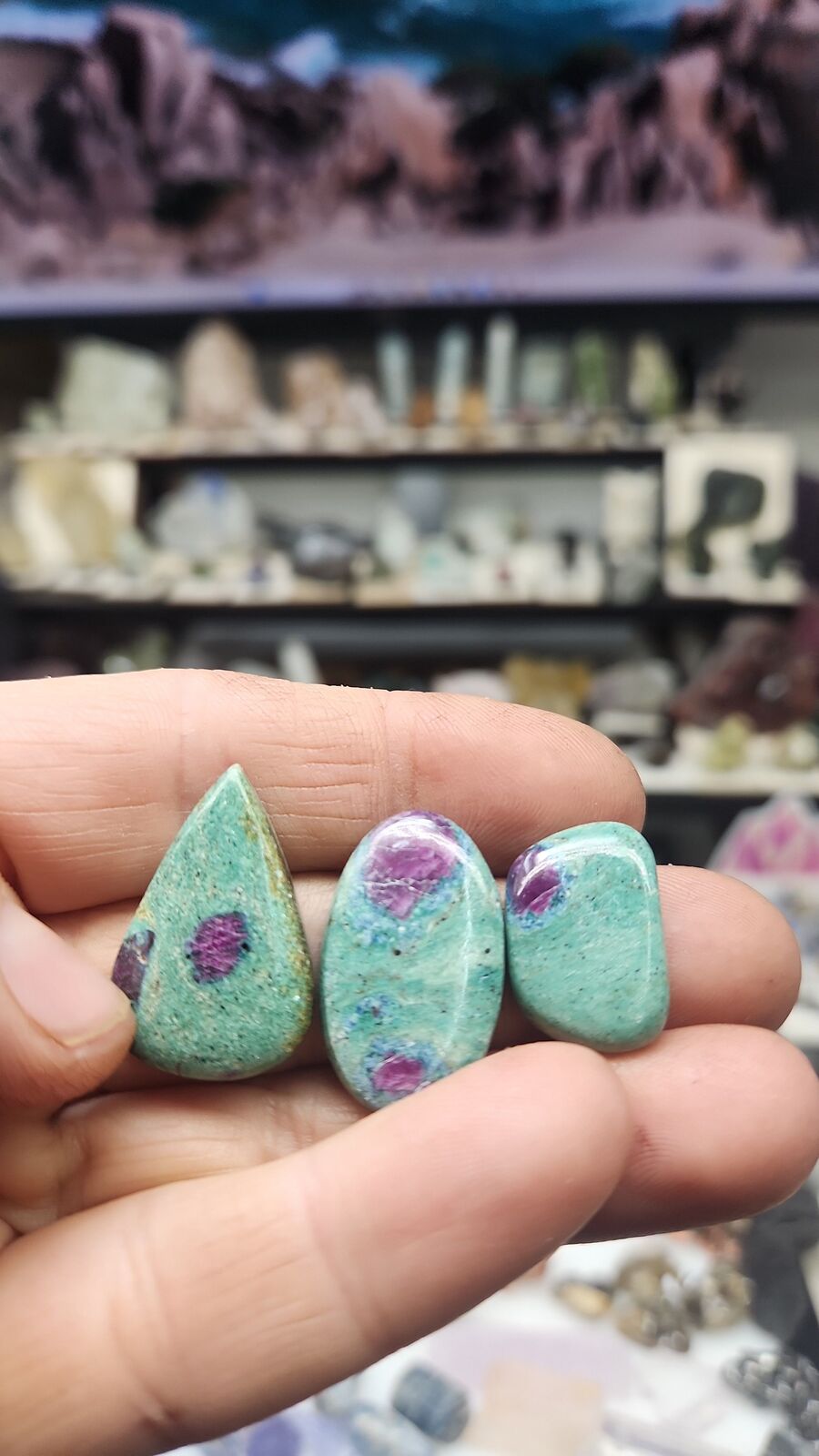 Ruby fuchsite #202