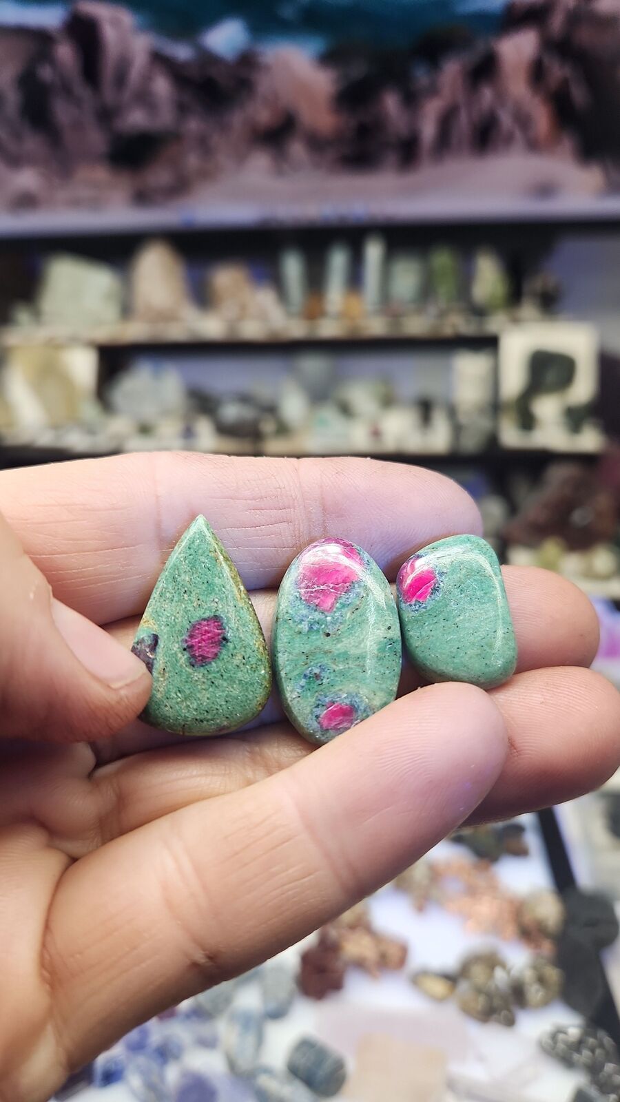 Ruby fuchsite #202