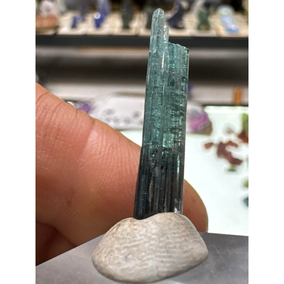 1.5 gram pech mine tourmaline crystal #249 from Afghanistan