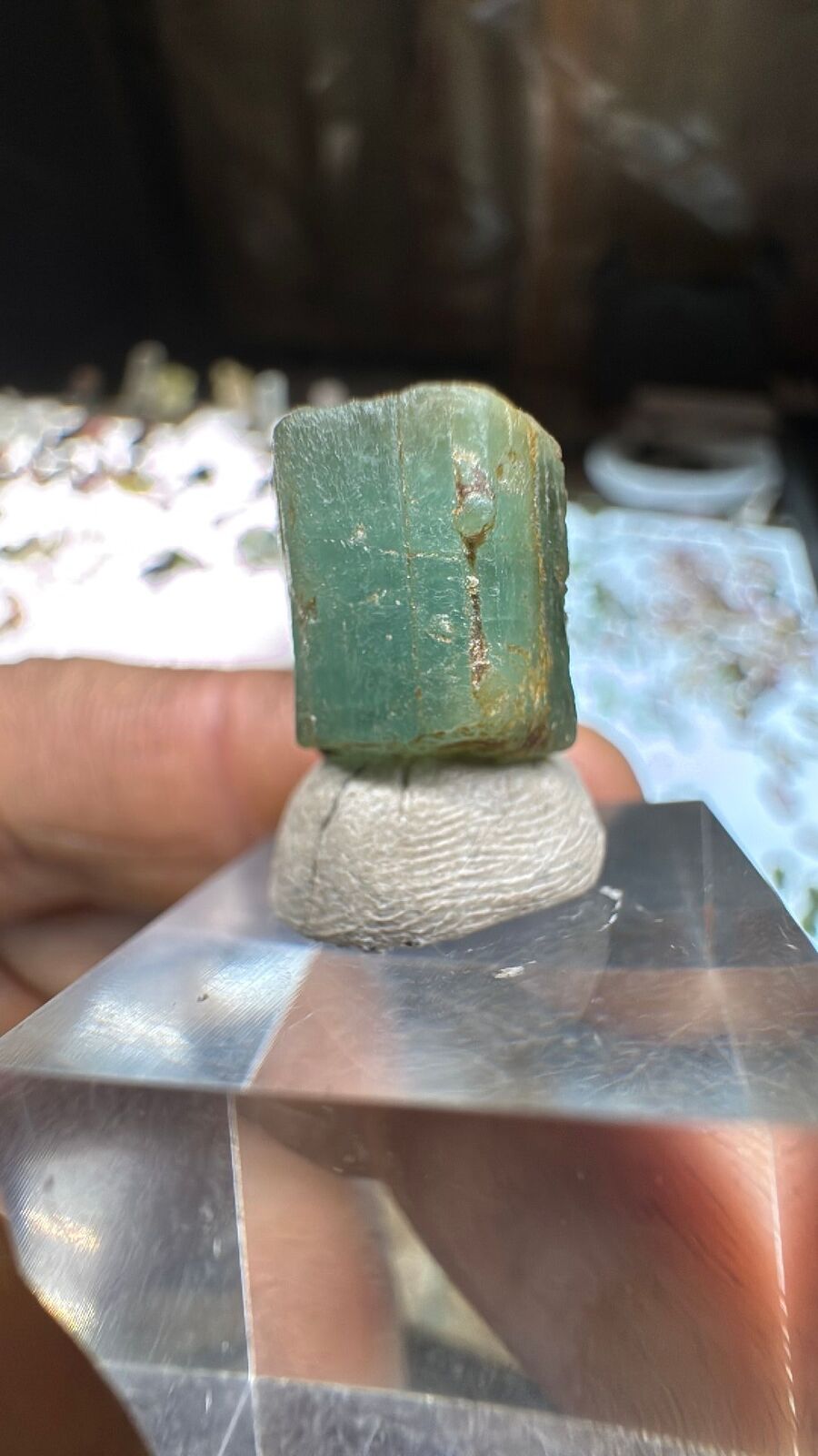 14.6ct Emerald Crystal Afghanistan #28