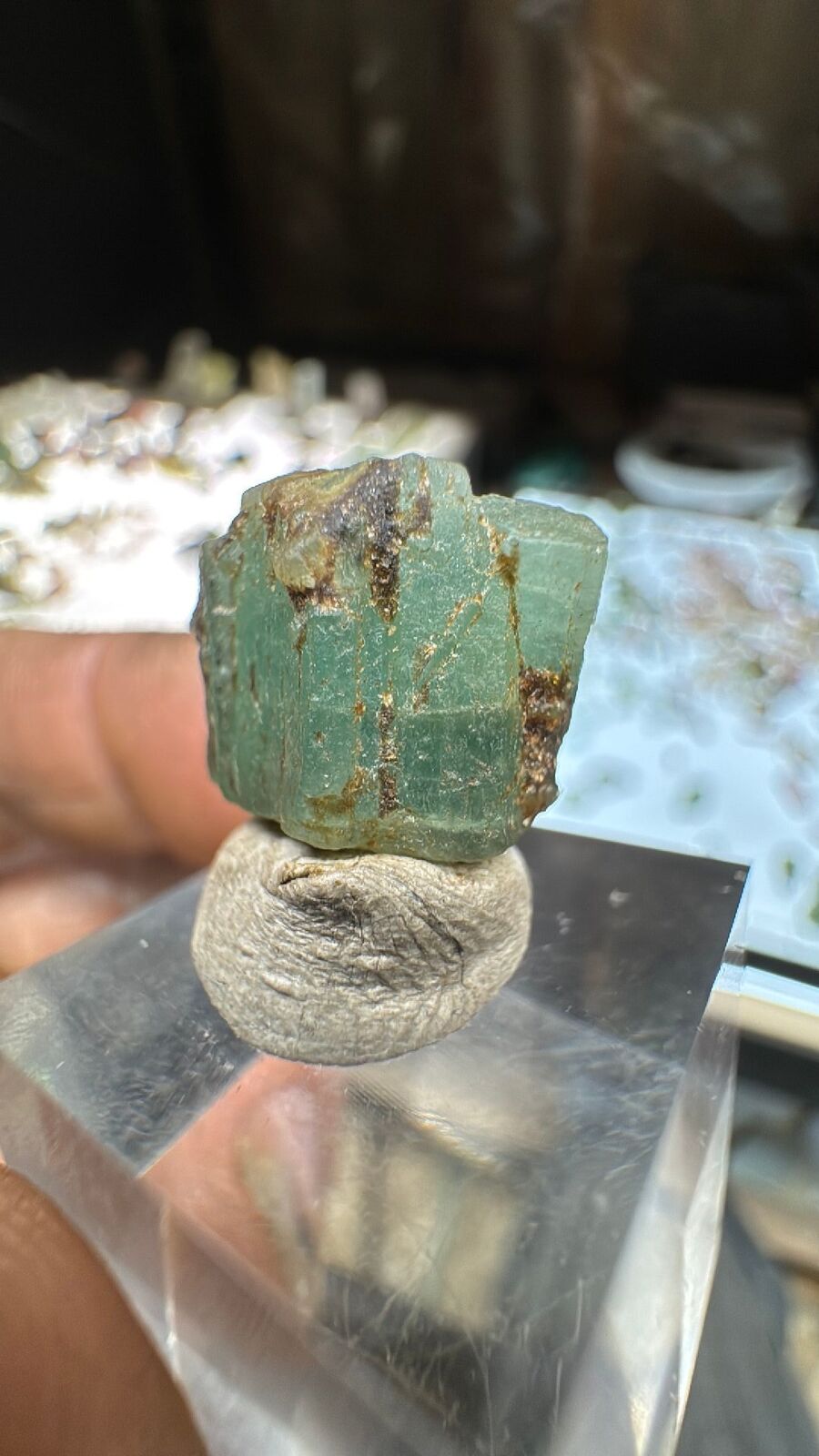 18.6ct Emerald Crystal Afghan #39