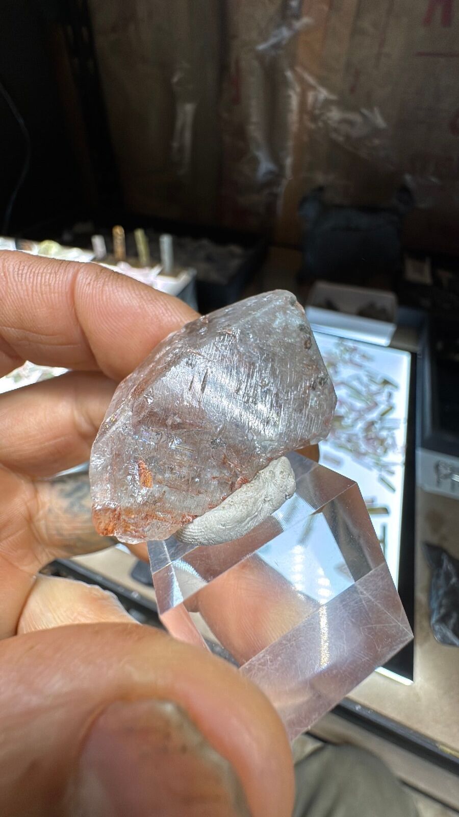 26.7g Colorado Tarryall Blue Topaz Crystal #38