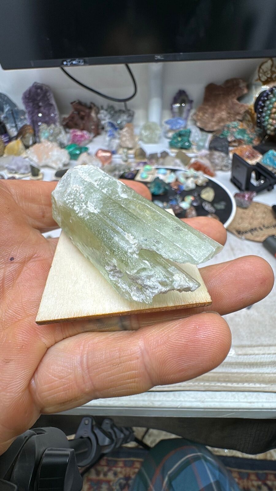 63g Huge Heliodor Crystal #b1