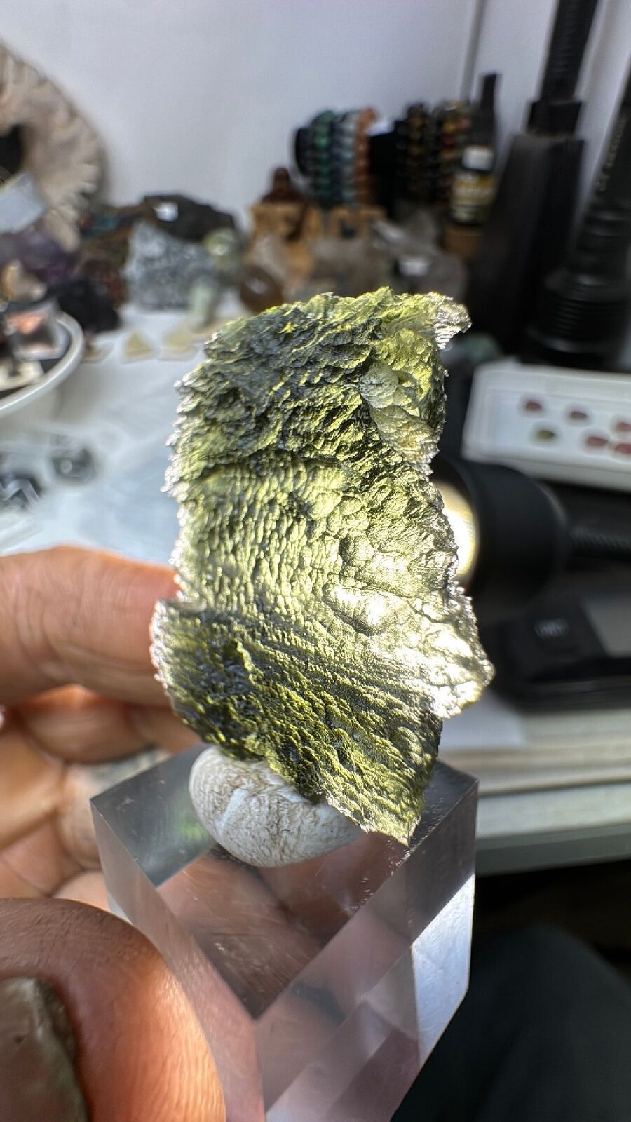15.5g Moldavite True Tektite #57