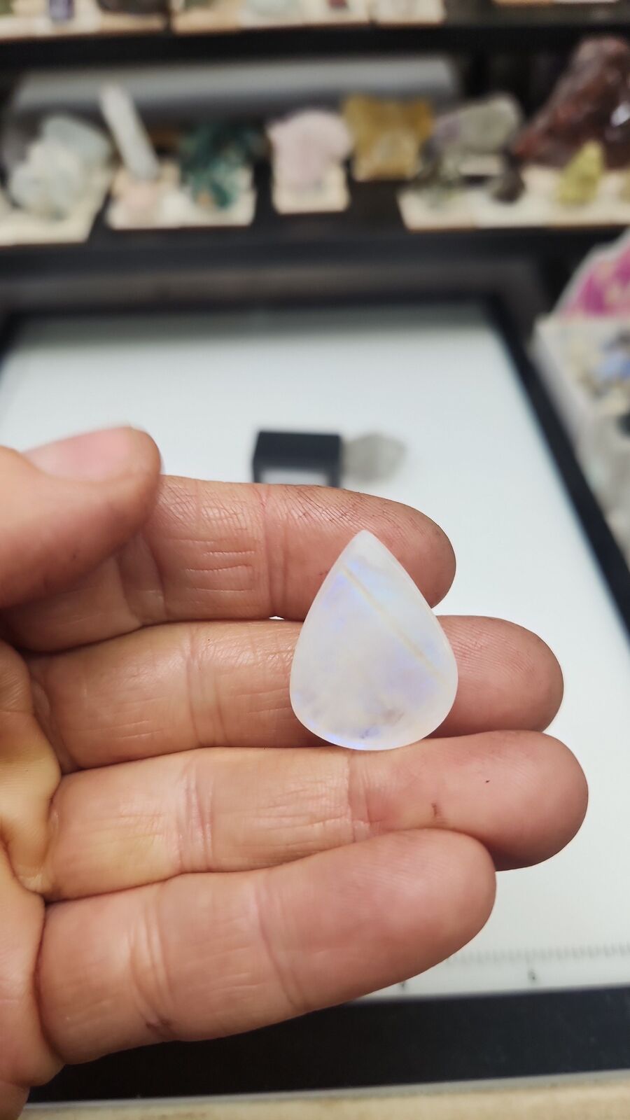 Rainbow moonstone #214