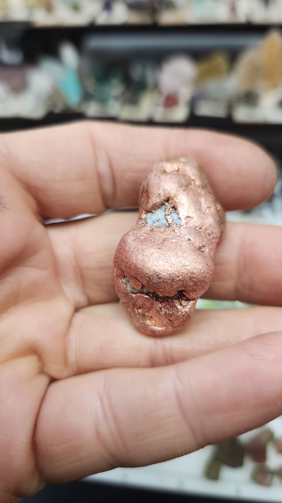 Copper nugget #107
