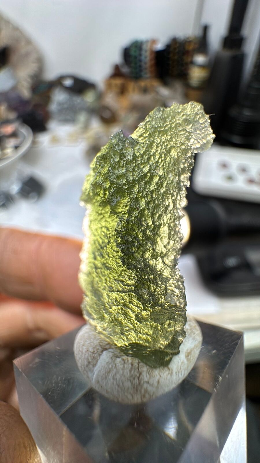 7.7g Moldavite From Meteorite #58