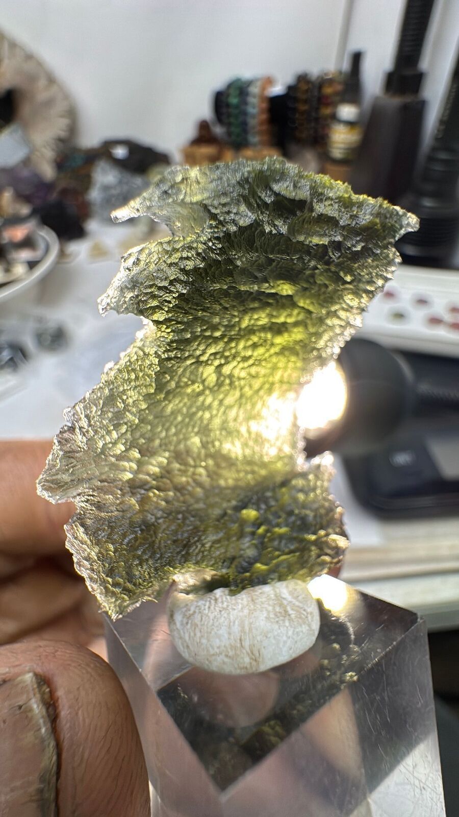 15.5g Moldavite True Tektite #57