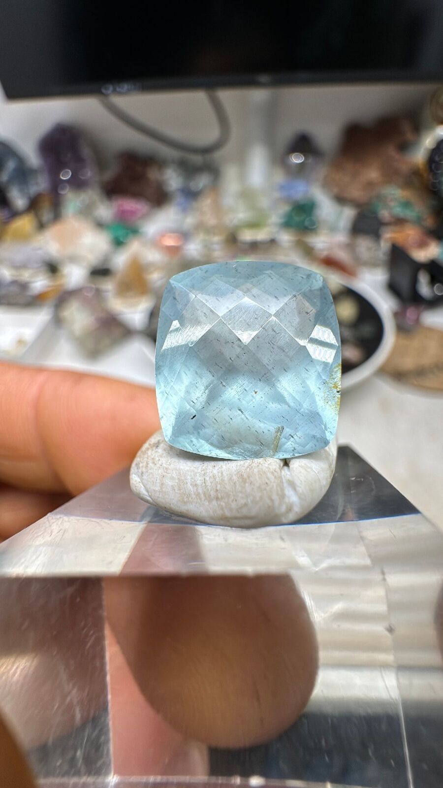 9.1ct Aquamarine Facet #25