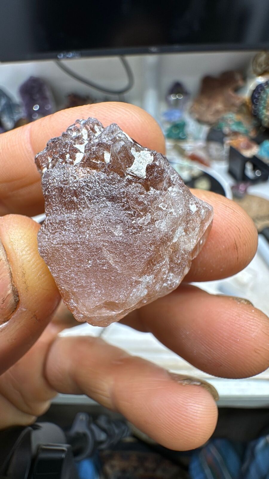 26.3g Champagne Topaz Crystal #45