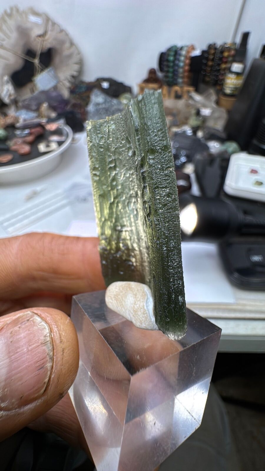 7.67g Moldavite 100% Authentic #20