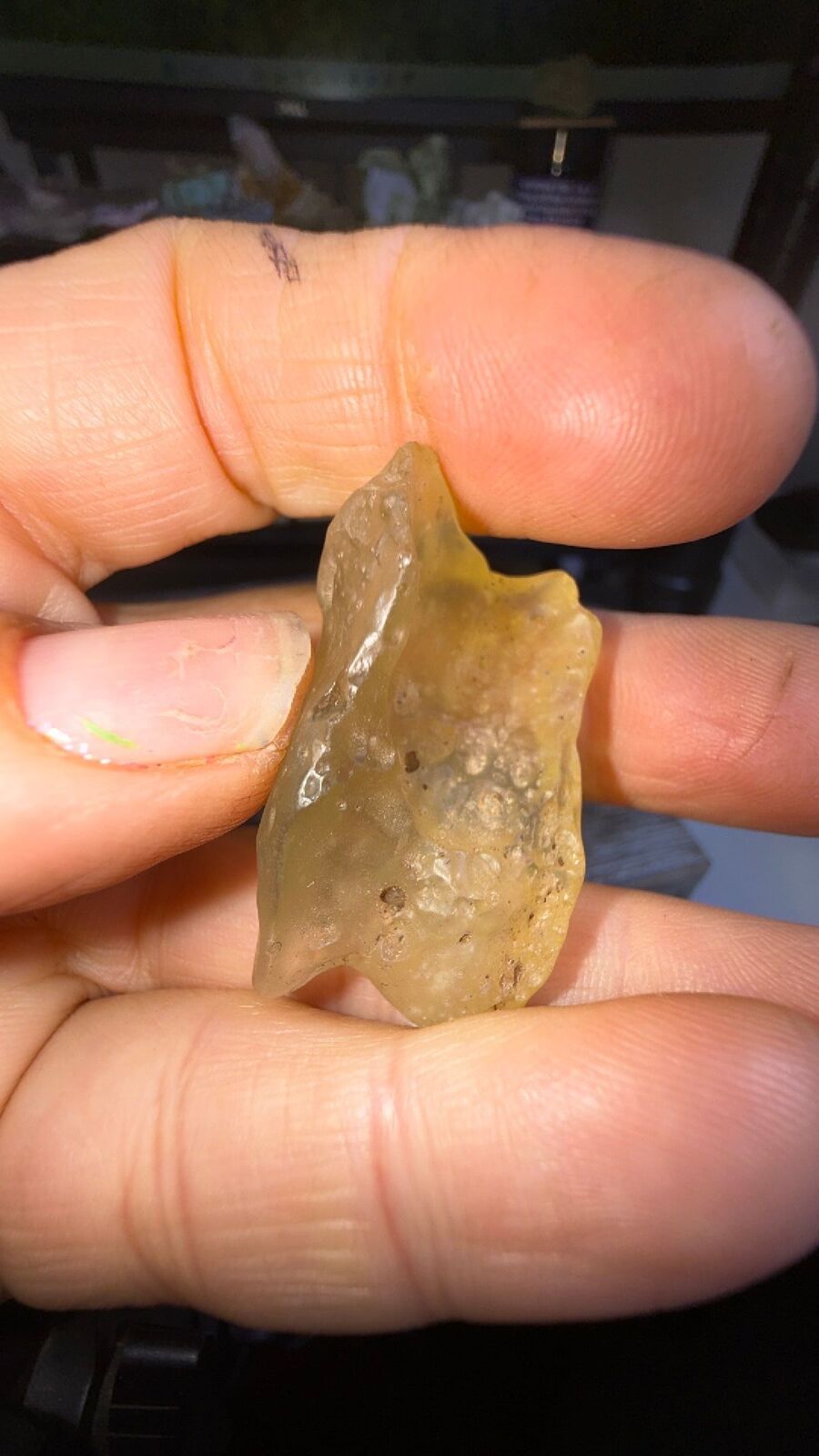 Libyan desert glass #9