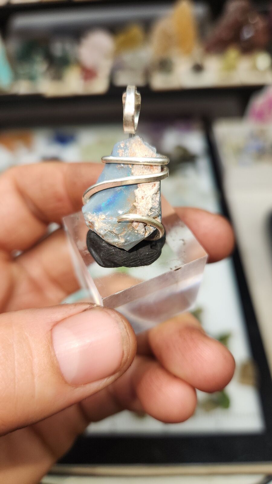 lightning ridge opal #162