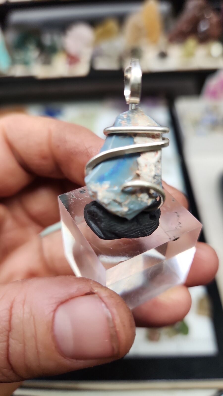 lightning ridge opal #162