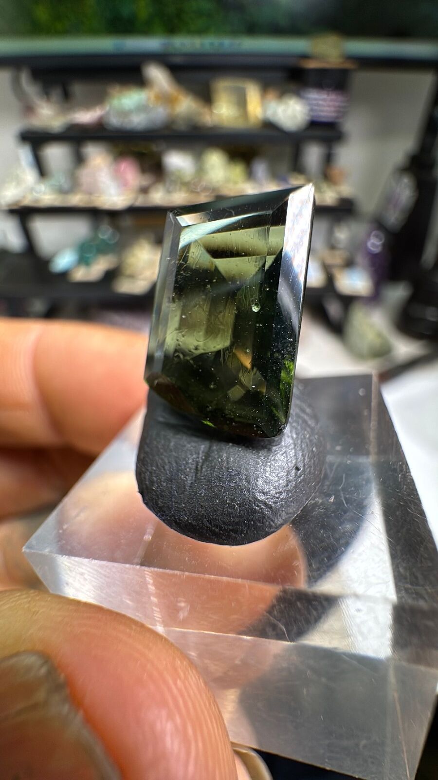 5.1ct Faceted Moldavite #14