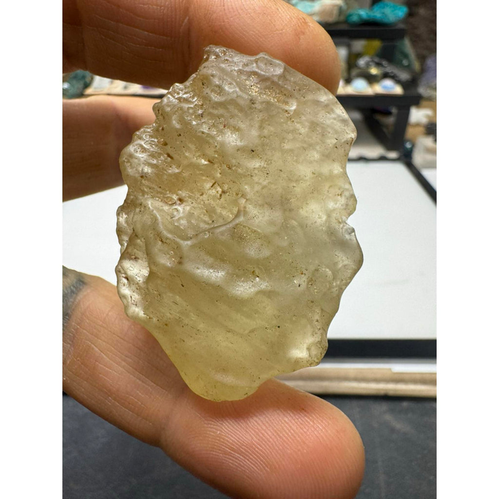 #218 Libyan Desert Glass 38.2 Grams Huge Rare Natural Specimen for Collectors and Enthusiasts