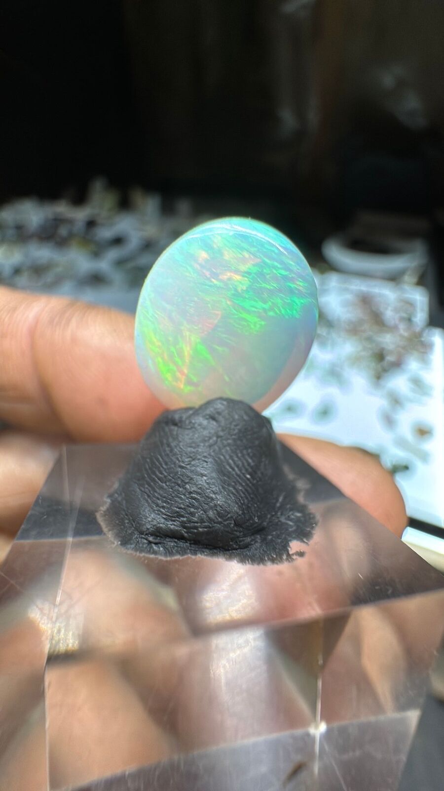 7.9ct Ethiopian Opal Cab Large #73