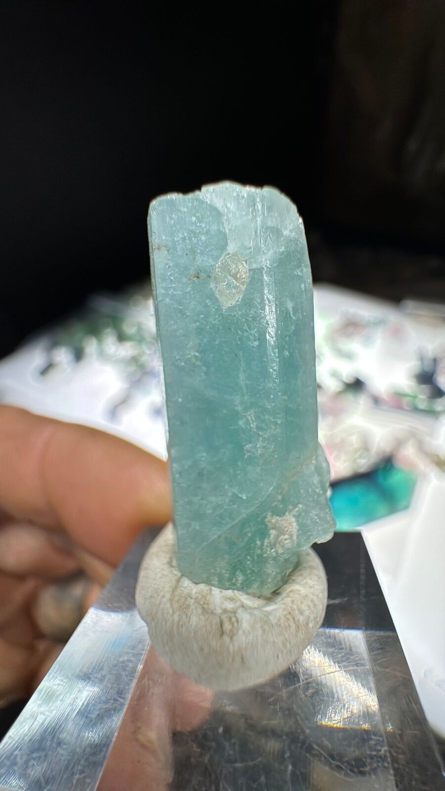 6.1g Terminated Aquamarine Crystal 30