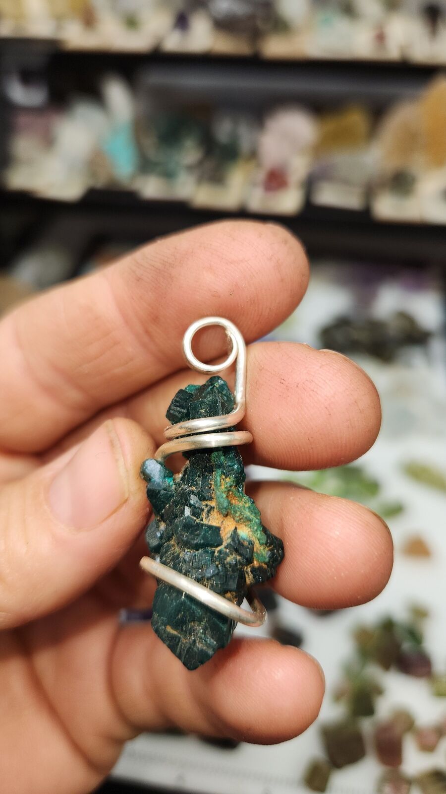 Dioptase. #114