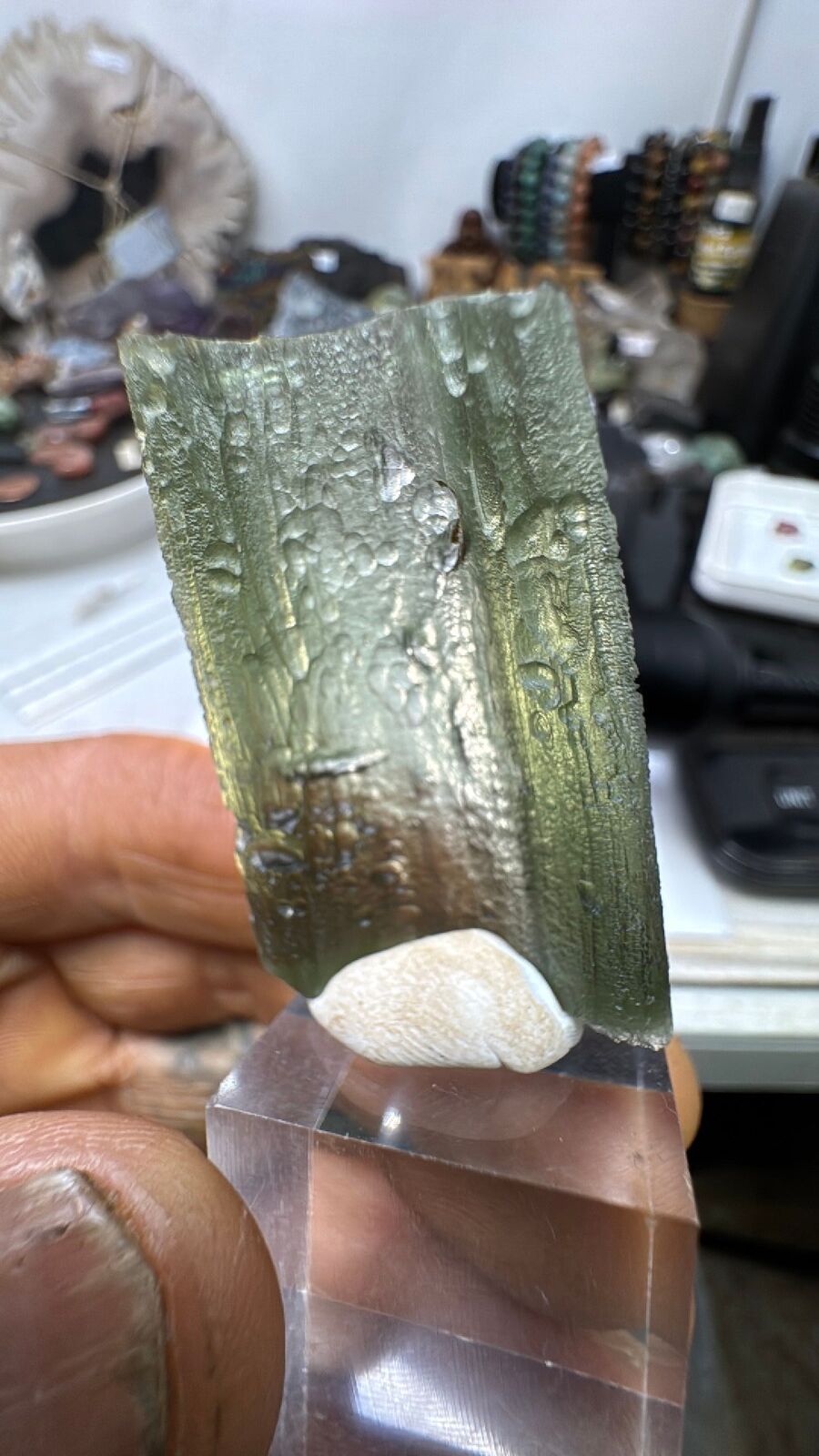 7.67g Moldavite 100% Authentic #20