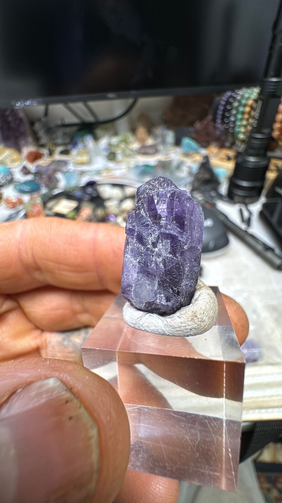7.2 gram scapolite crystal #91