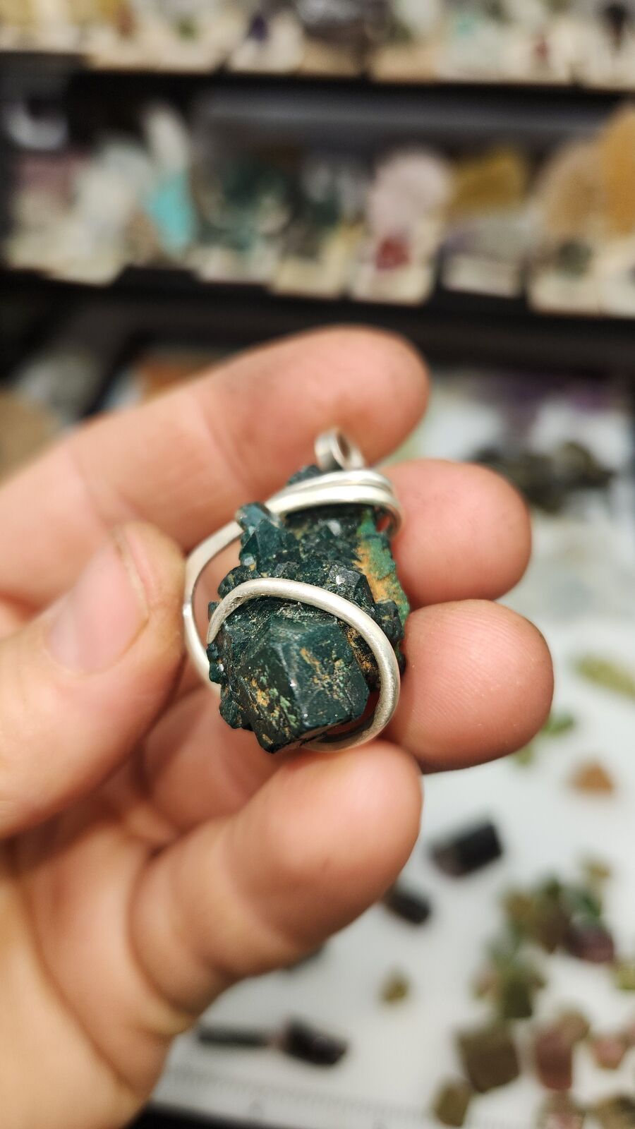 Dioptase. #114
