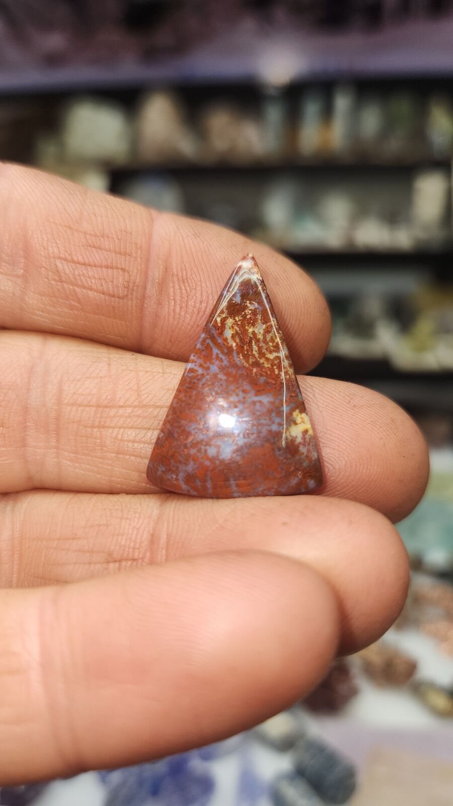 Red moss Agate #88