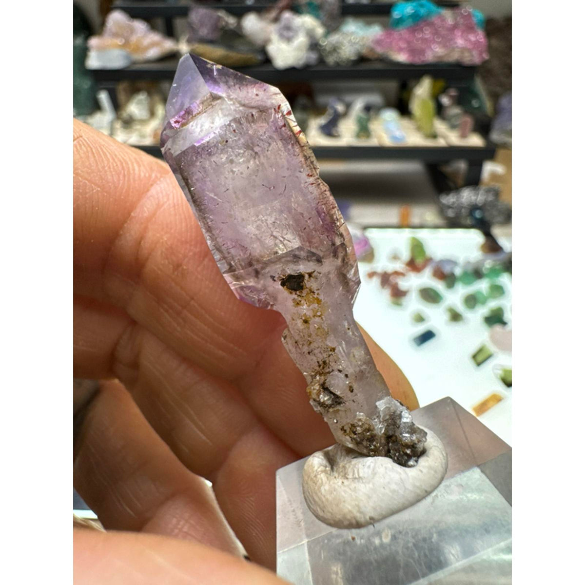 11 Gram High Quality Amethyst Scepter #253 from Zambia - Perfect for Collectors and Enthusiasts