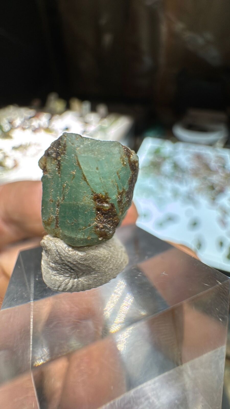 18.6ct Emerald Crystal Afghan #39