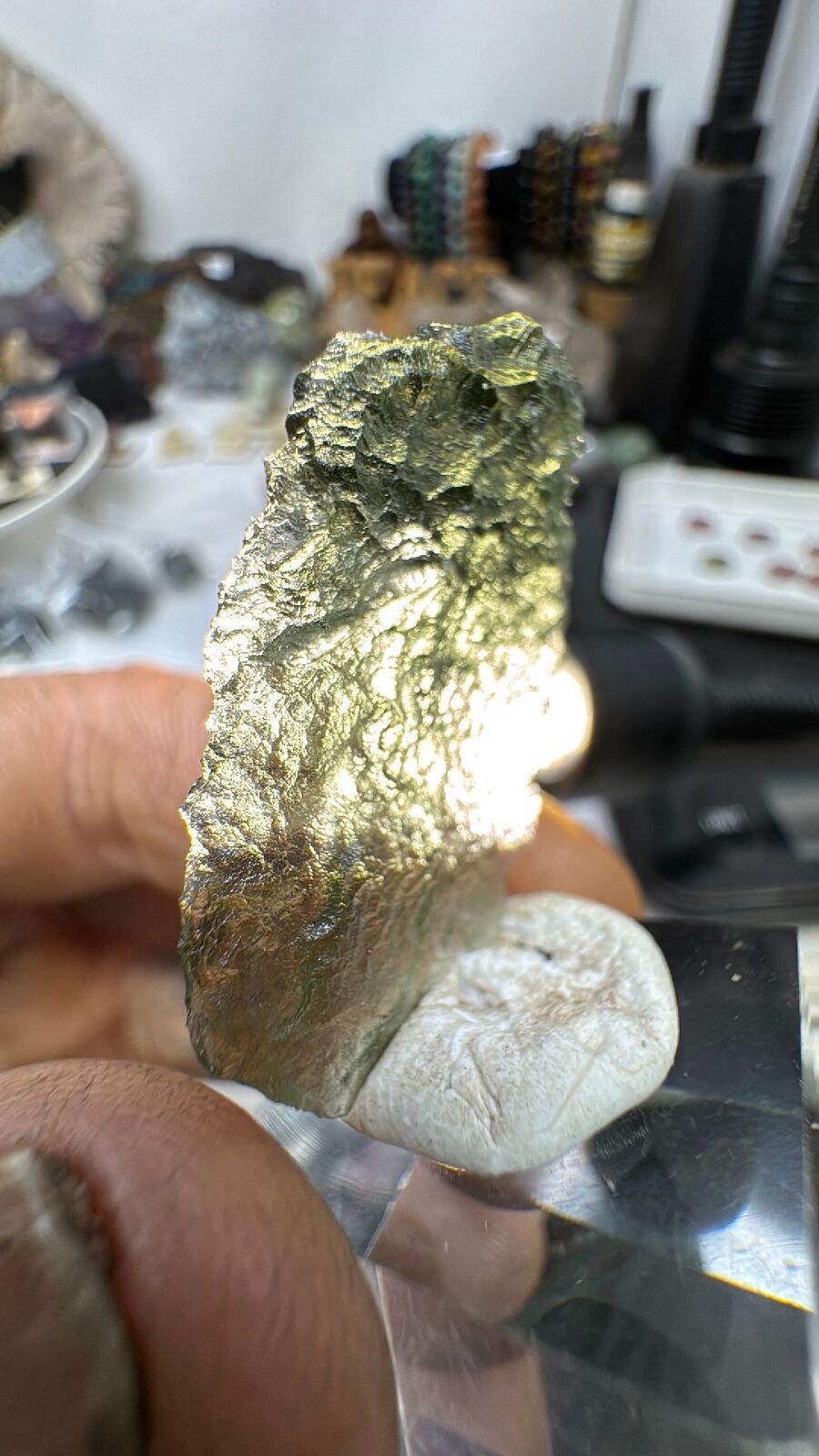 4.8g Moldavite Angel Wing #62