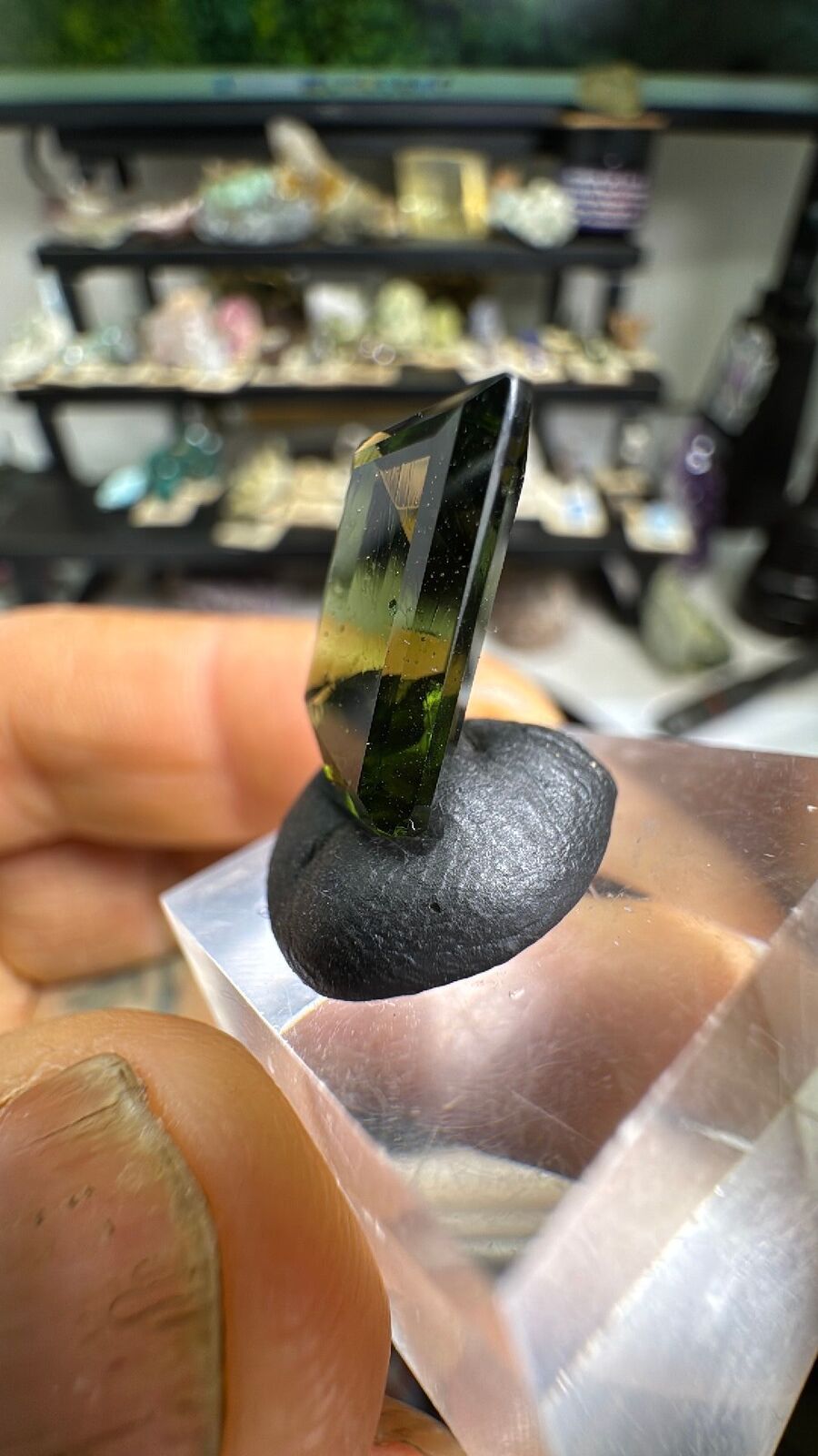 5.1ct Faceted Moldavite #14