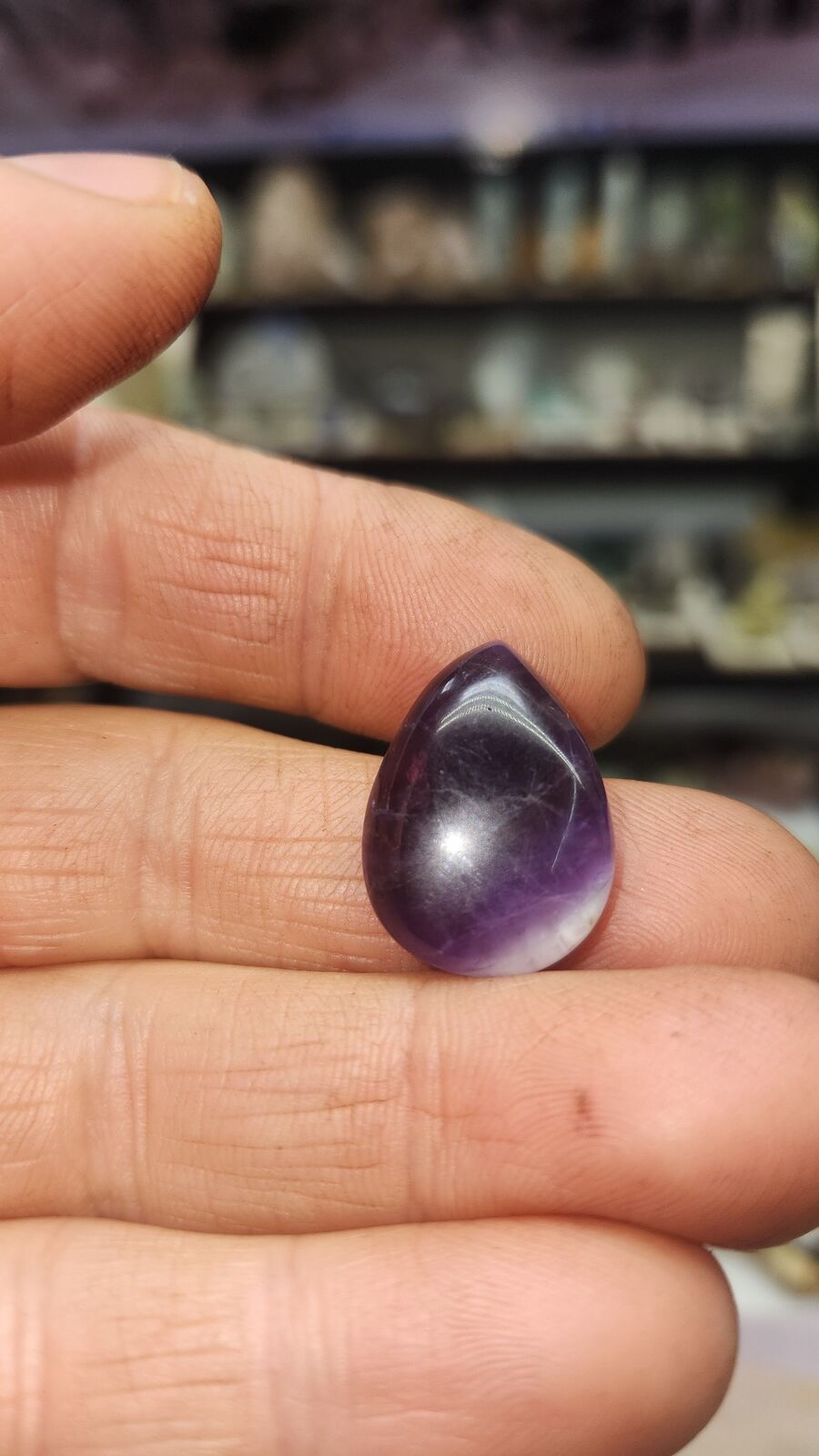 Chevron Amethyst #86