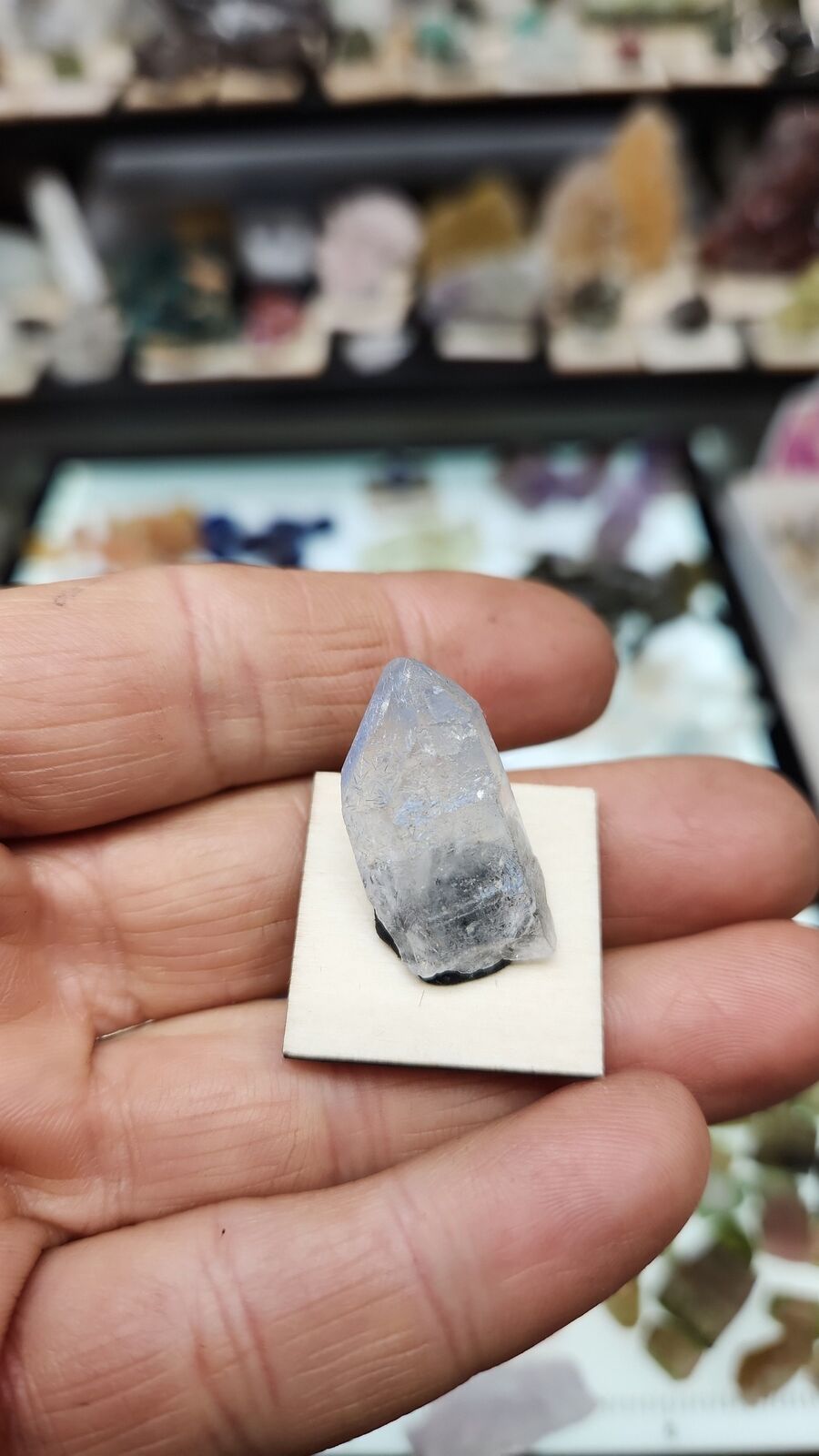 dumorturite with quartz #17