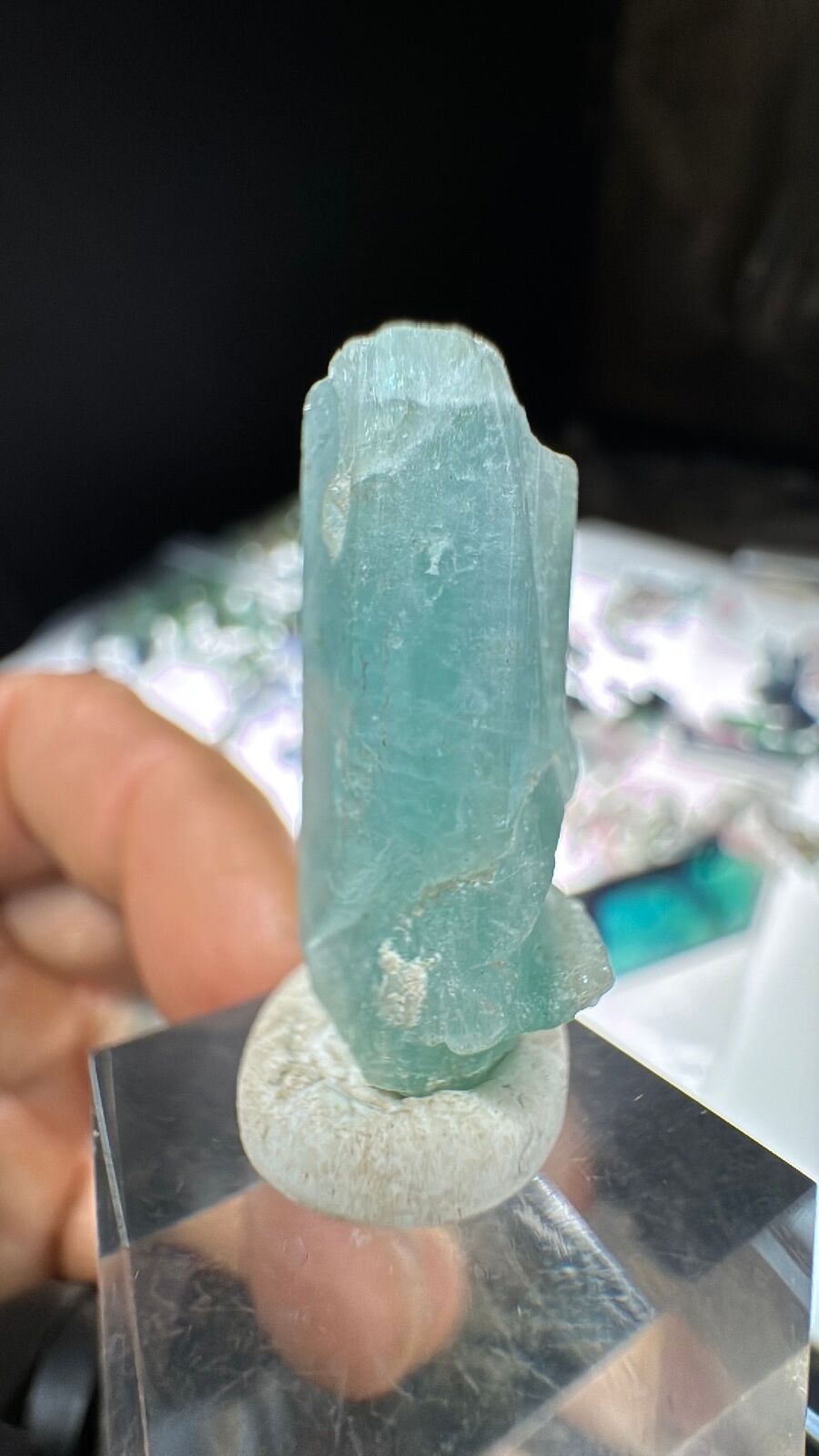 6.1g Terminated Aquamarine Crystal 30