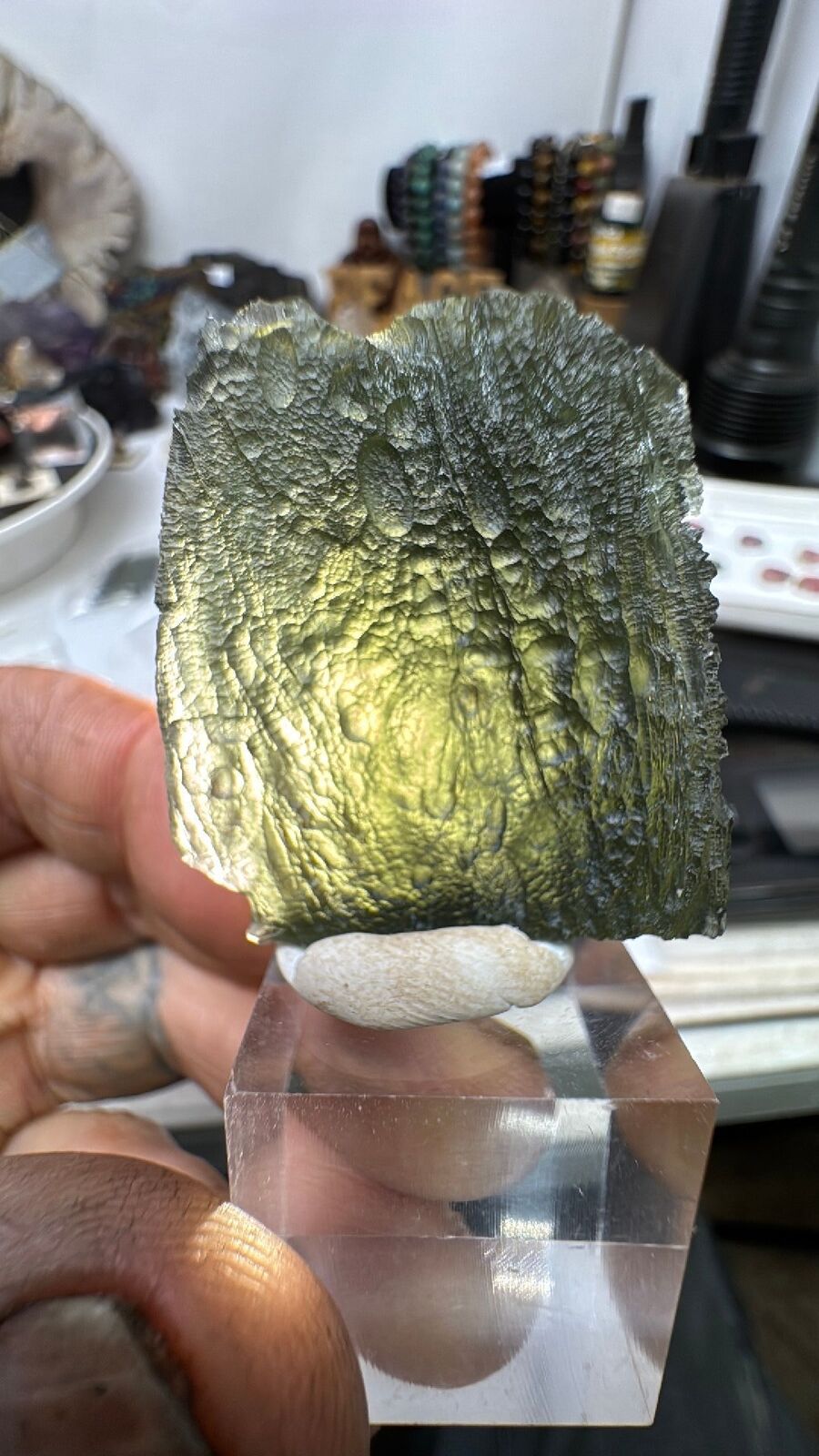 15.6g Moldavite 100% Authentic #36
