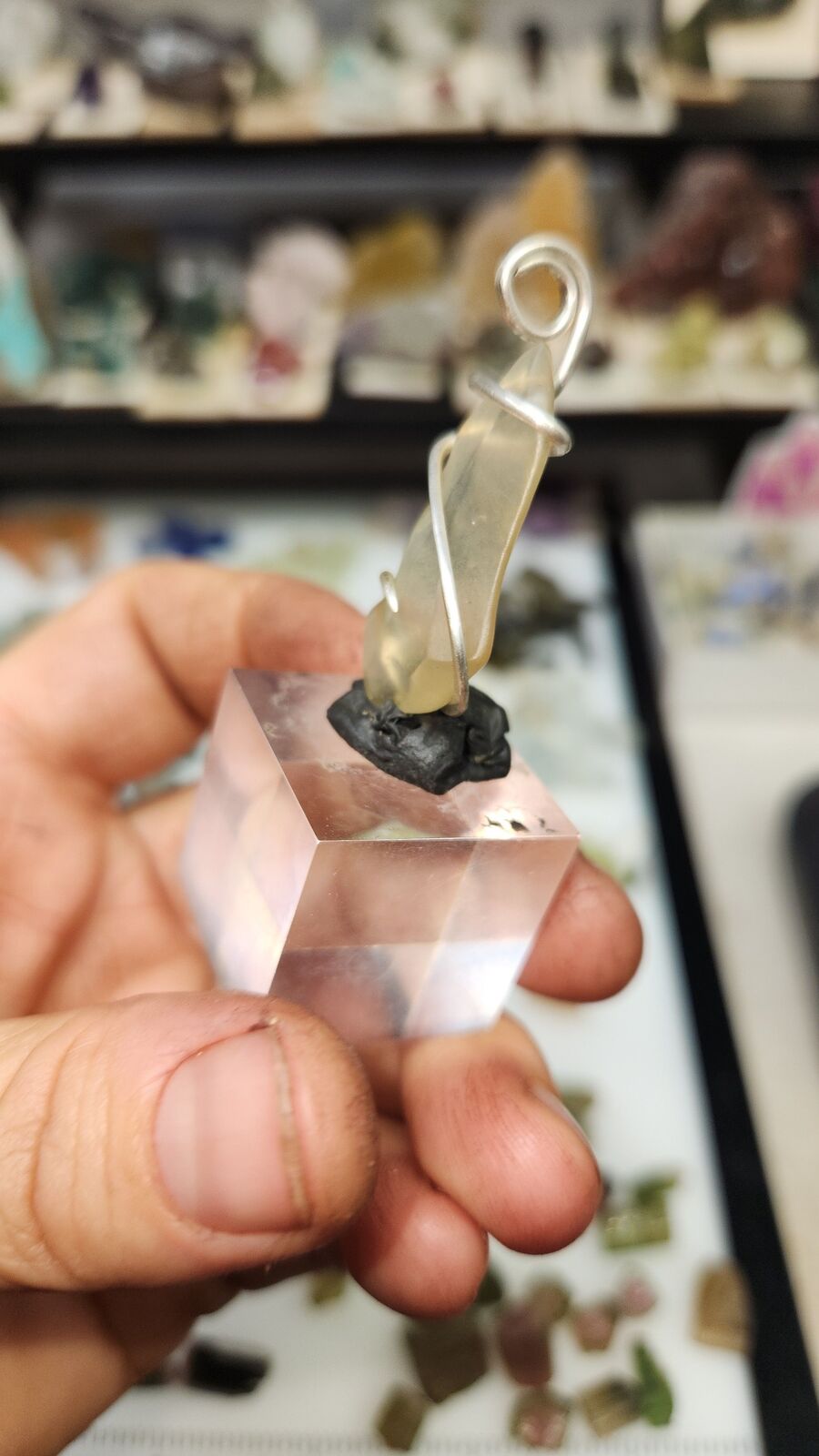 Libyan desert glass #159
