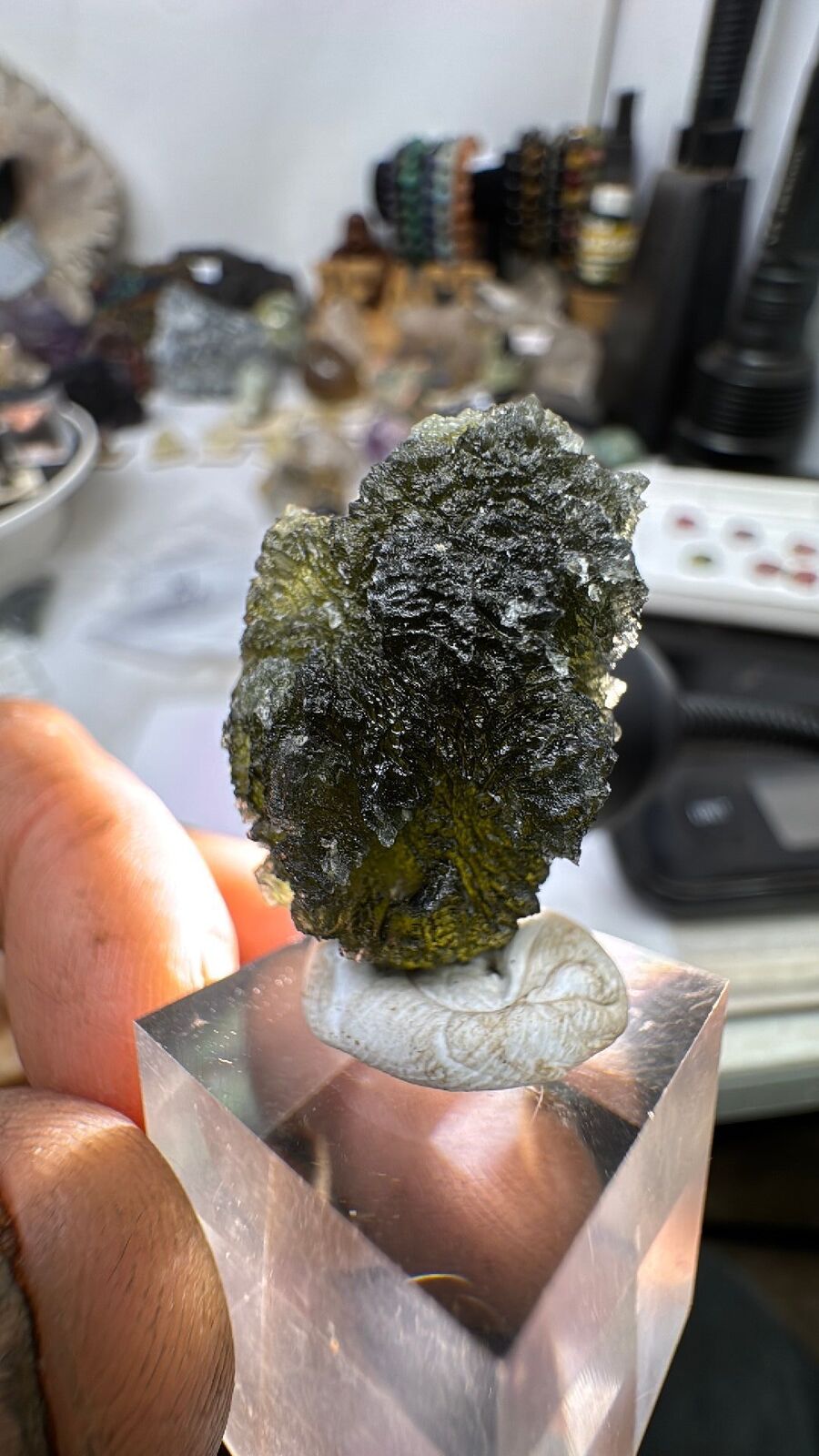 12.9g Moldavite Huge Specimen #55
