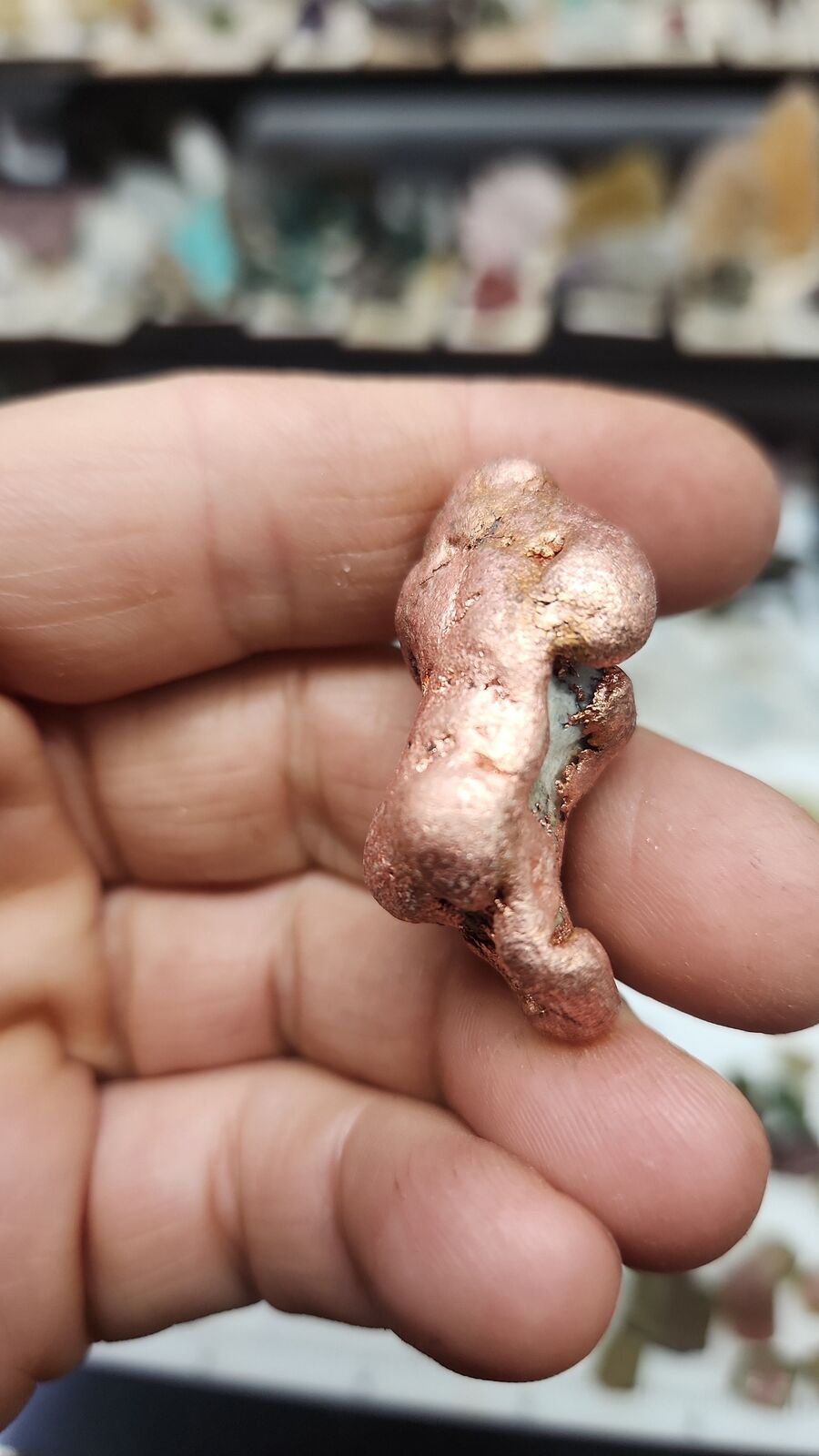 Copper nugget #107