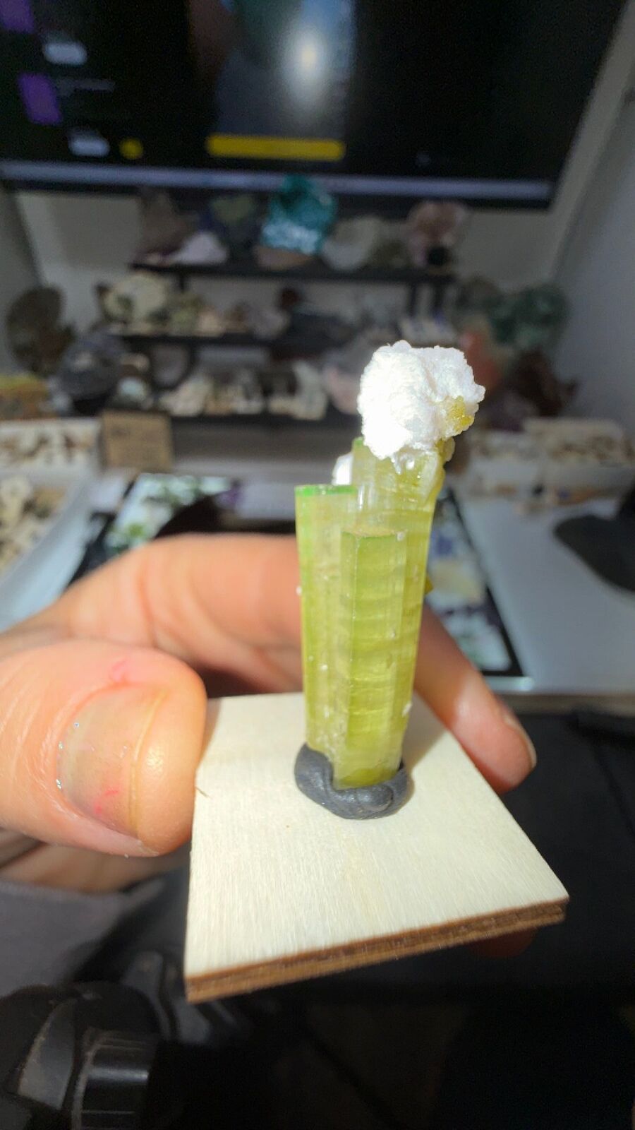 Green tourmaline #3