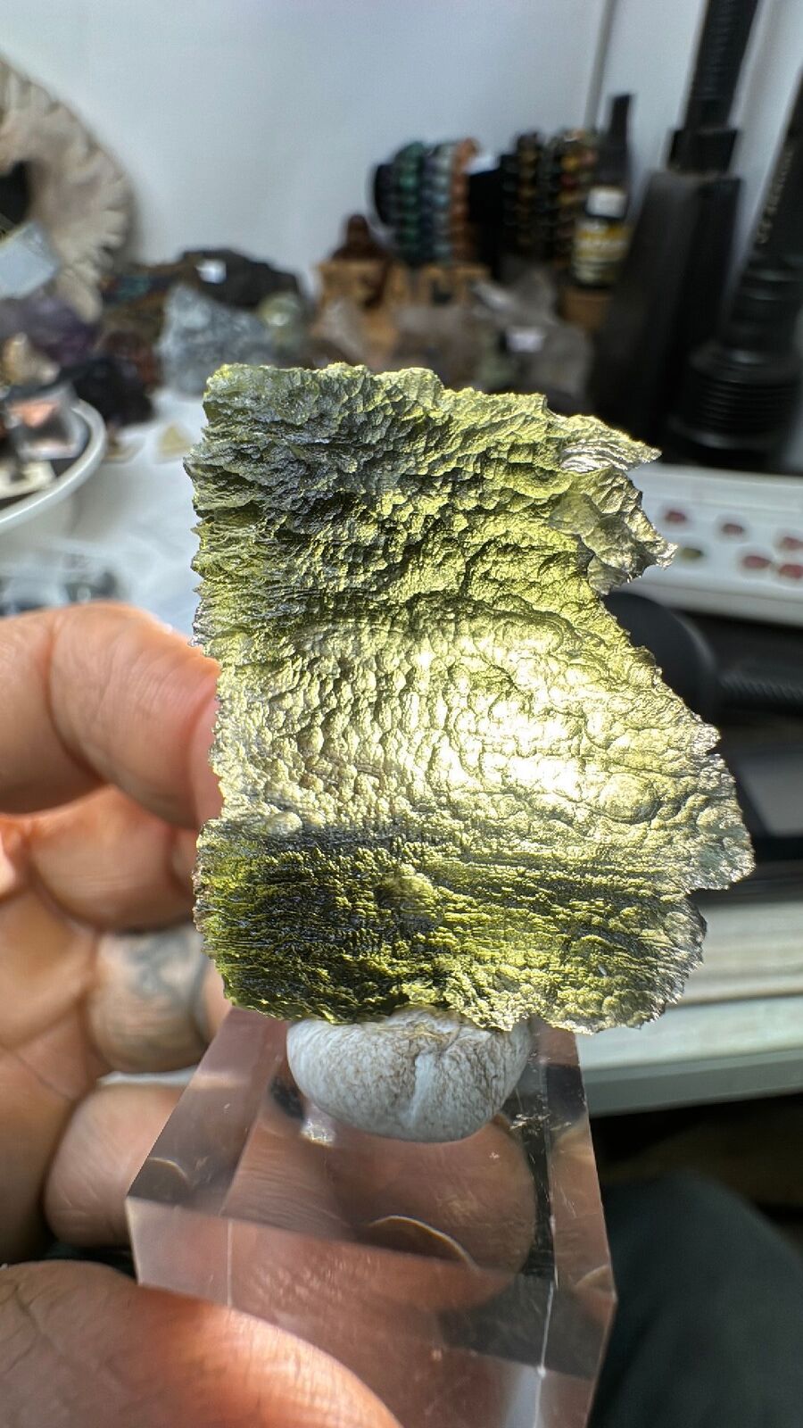 15.5g Moldavite True Tektite #57