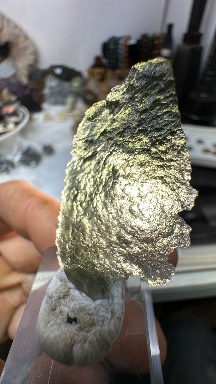 4.8g Moldavite Angel Wing #62