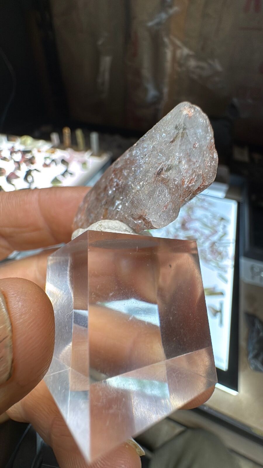26.7g Colorado Tarryall Blue Topaz Crystal #38